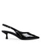Zapatilla Negra Slingback Estoperoles 3484265
