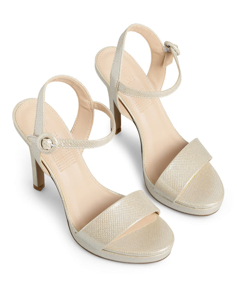 Sandalia Oro Brillos Strap 352301