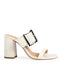 Sandalia Latte Hebilla Cuadrada 360-4407