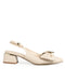 Zapatilla Beige Slingback Moño 362502