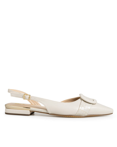Balerina Latte Slingback Hebilla 362902