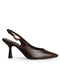 Zapatilla Café Moka Slingback Broche 364704