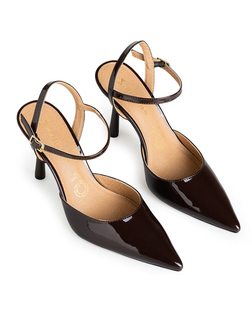 Zapatilla Café Picuda Ankle Strap 372-4373