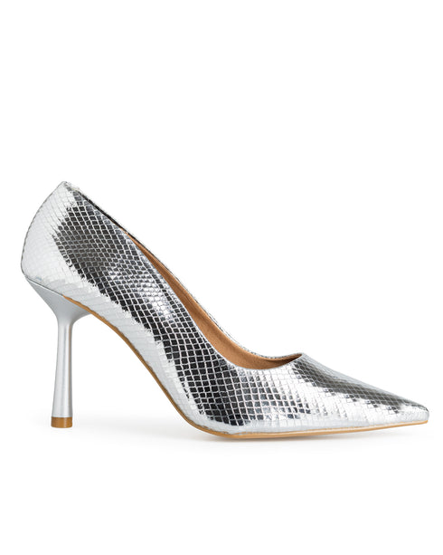 Zapatilla Plata Picuda Snake 372-4444
