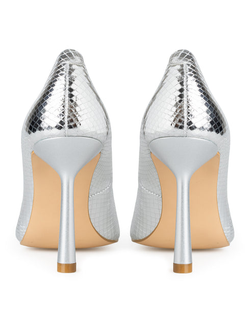 Zapatilla Plata Picuda Snake 372-4444