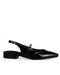 Balerina Negra Croc Doble Hebilla 408005