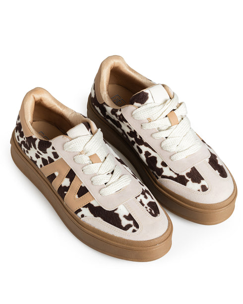 Tenis Multicolor Manchas Cafés 472002