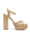 Sandalia Plataforma Nude Ankle Strap 2121RL