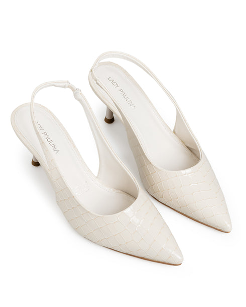 Zapatilla Latte Slingback Croc 531004