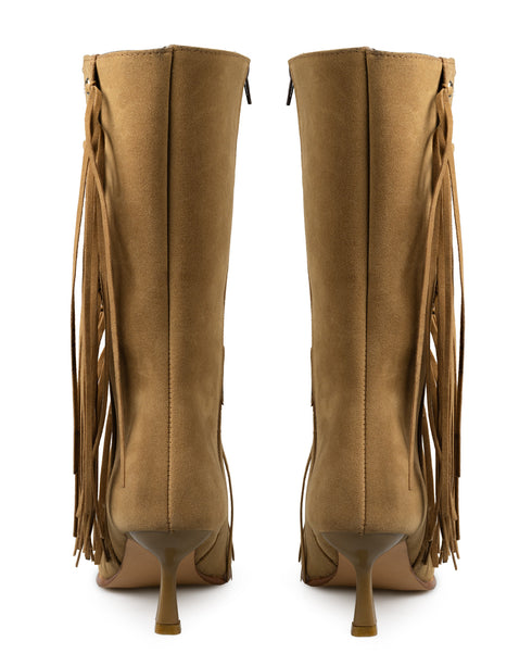 Bota Camel Picuda Tiras 6021LC