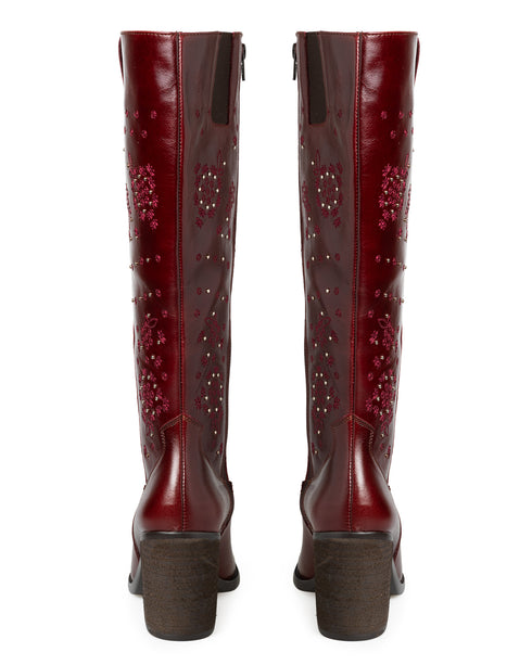 Bota Vaquea Vino Estoperoles 7007PA