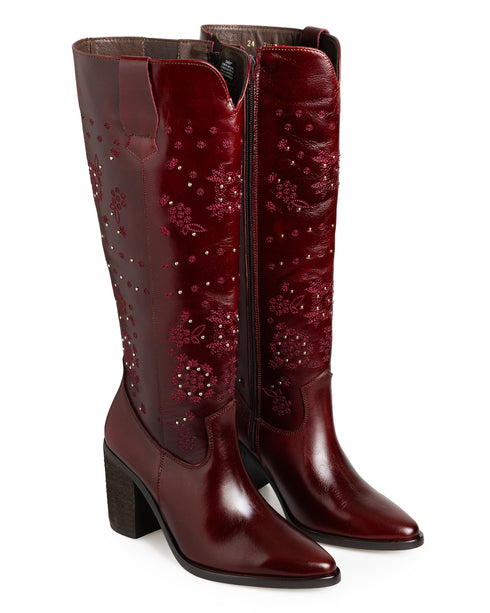 Bota Vaquea Vino Estoperoles 7007PA