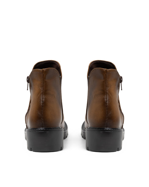 Botín Café Suela Combat 6471