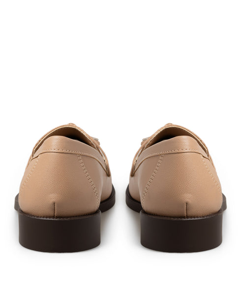 Mocasín Nude Con Motitas 863325