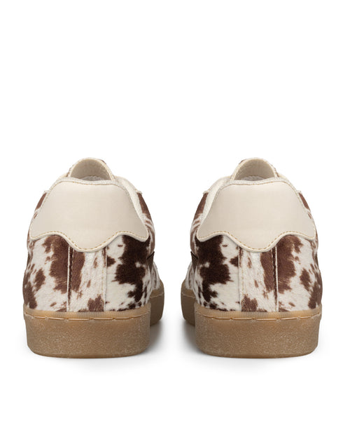 Tenis Casual Urbano Beige Manchas Cafés 7770