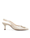 Zapatilla Latte Slingback Hebilla 8013