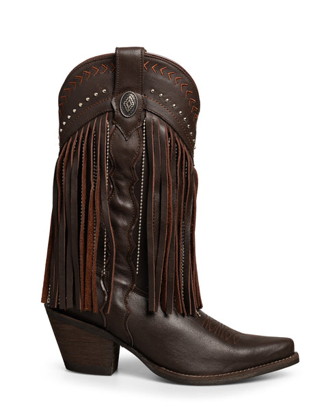 Bota Vaquera Café Barbas 20434