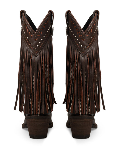 Bota Vaquera Café Barbas 20434