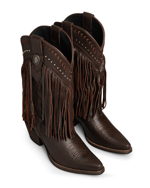 Bota Vaquera Café Barbas 20434