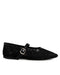 Vera Romántica - Balerina Floral Negra VERA