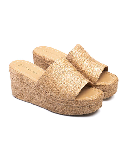 Sandalia Plataforma Yute 6800