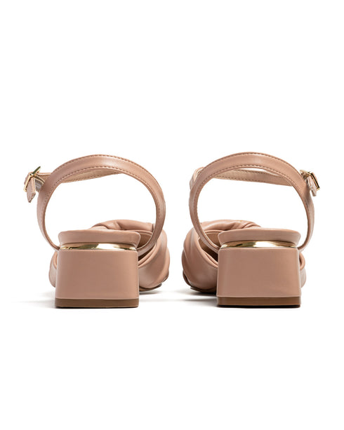 Tacón Bajo Maquillaje Con Moño 322501