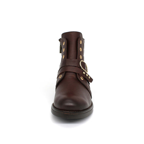 Botín Coñac Terminado Rombos 19088