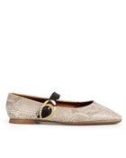 Balerina Beige Snake Broche Oro 715