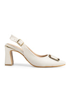 Zapatilla Latte Slingback Hebilla 5024