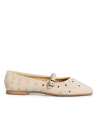 Balerina Beige Flat Estoperoles 711C