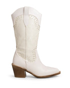 Bota Vaquera Latte Snake Estoperoles 7580