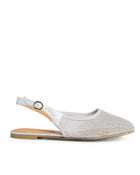 Balerina Plata Slingback Malla 6406MD